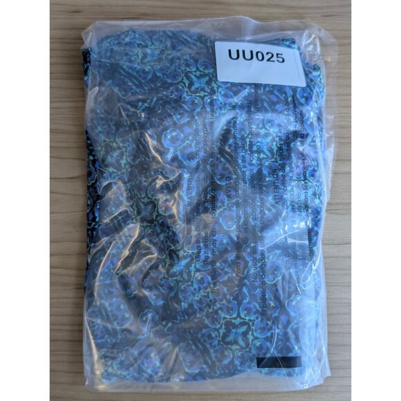 Mossimo Supply Co. Womens Blue Patterned V Neck Sleeveless Romper X-Small - Picture 10 of 10